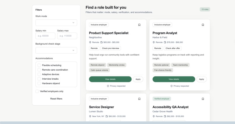 AllJobsAreEqual – screenshot 2