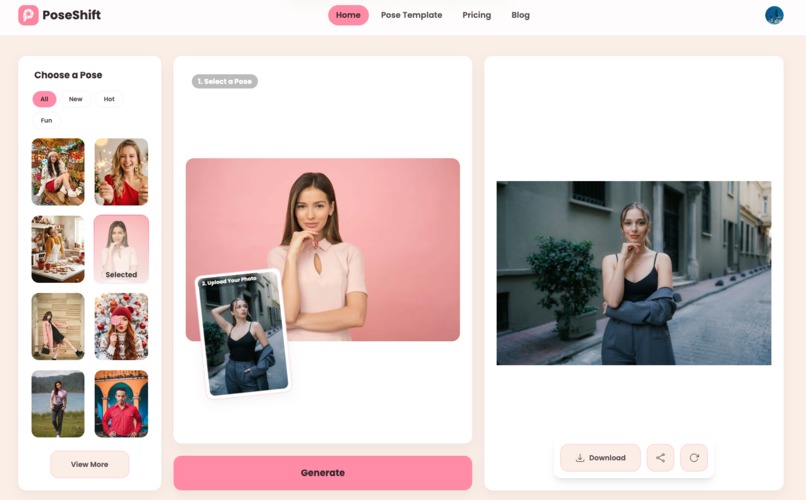 PoseShift AI – screenshot 2
