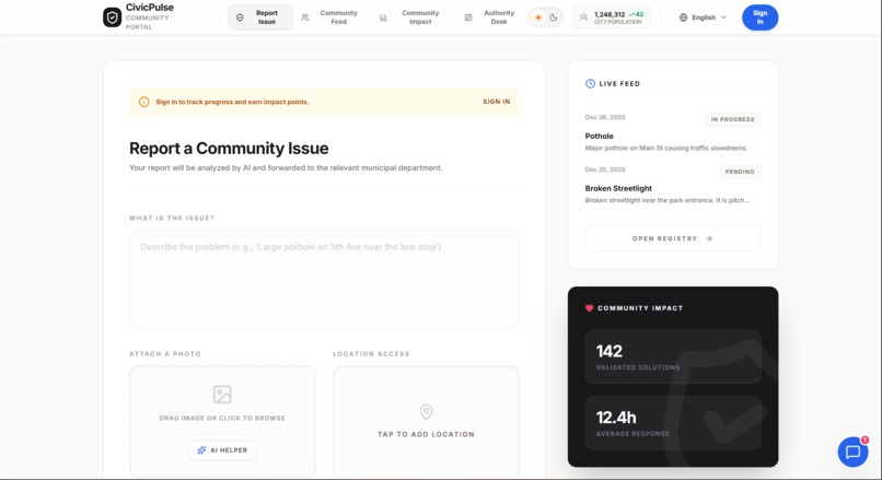 CivicPulse – screenshot 3