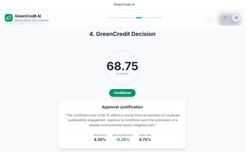 GreenCredit AI – screenshot 3