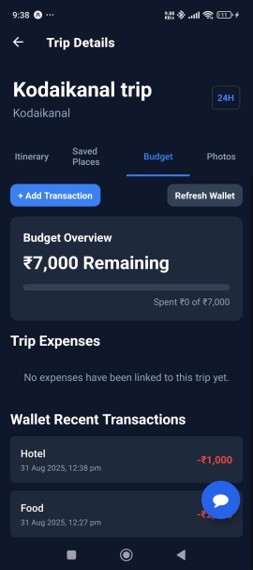 TravelMate – screenshot 7
