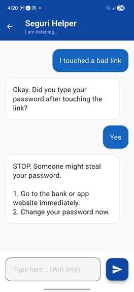 Seguri -  Digital Hand to Hold – screenshot 5