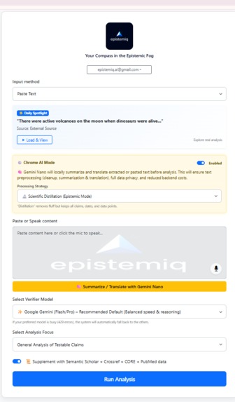 Epistemiq – screenshot 2
