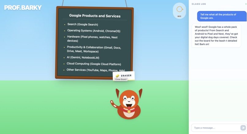 Prof. Barky – screenshot 1