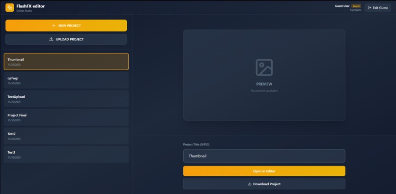 FlashFX-Alpha – screenshot 5