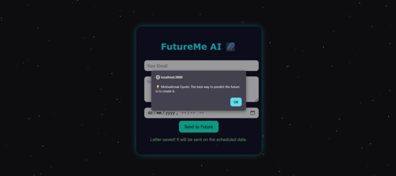 FutureMe AI – screenshot 3