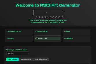ASCII Art Generator