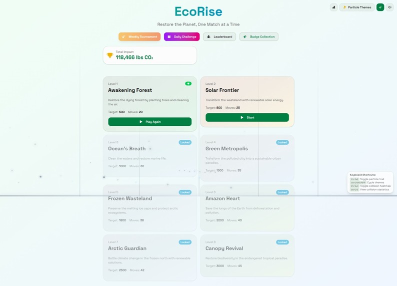  EcoRise - Restore the Planet – screenshot 2