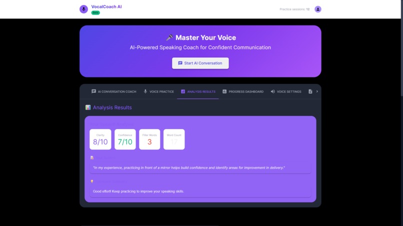 Vocal Coach AI – screenshot 5
