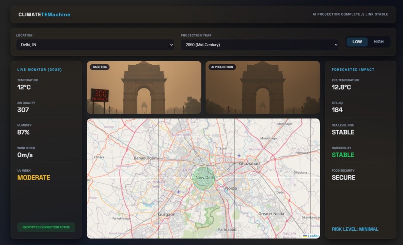 Climate Time Machine – screenshot 1