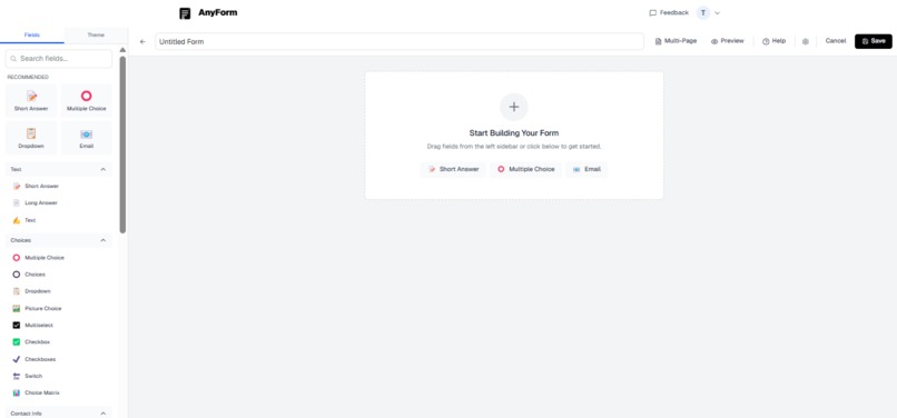 anyform(AI form builder) – screenshot 3