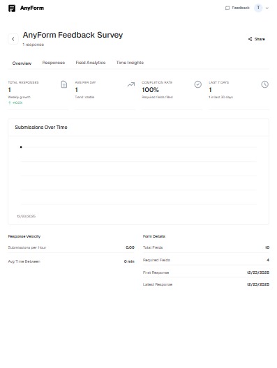 anyform(AI form builder) – screenshot 5