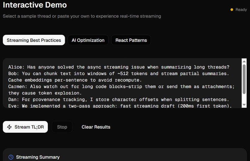 TL; DR Smart Highlights with AI – screenshot 2