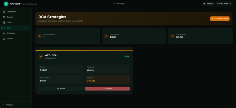 AutoVault – screenshot 1