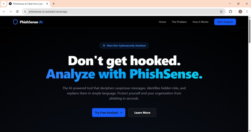 PhishSense  – screenshot 4