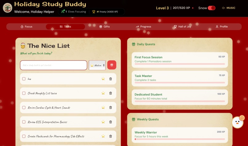 Holiday Study Buddy – screenshot 5