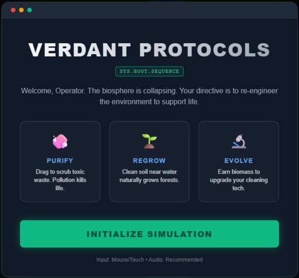 Verdant Protocols – screenshot 1