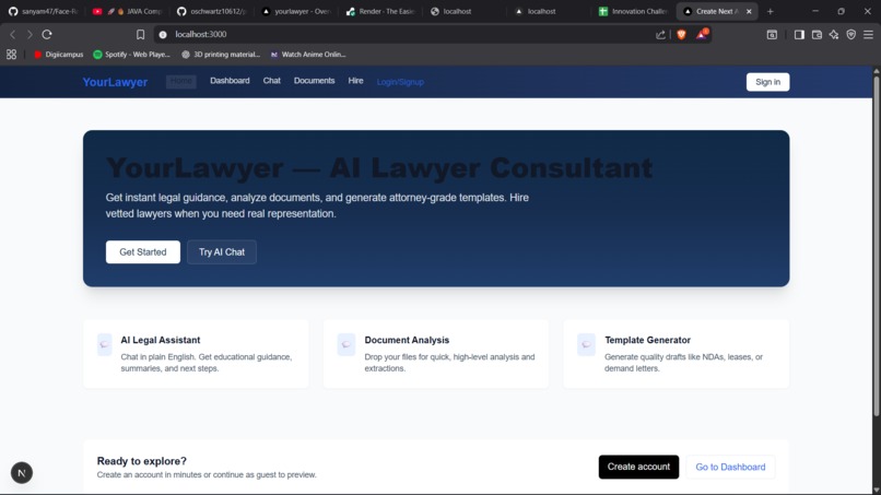 AI lawyer assistant  – screenshot 2