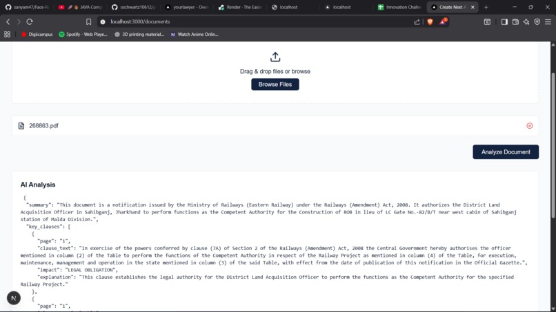 AI lawyer assistant  – screenshot 5