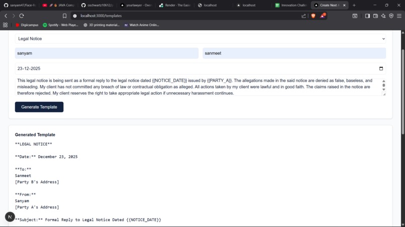 AI lawyer assistant  – screenshot 4