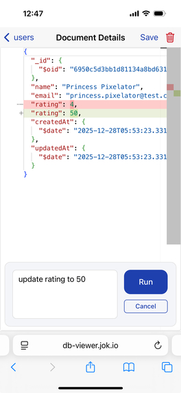 DB Agent – screenshot 2