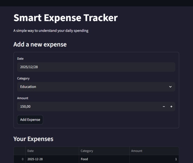 Expense Tracker  – screenshot 2