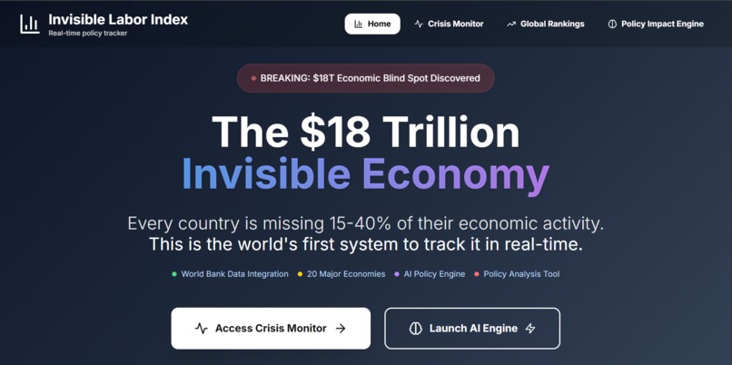 Invisible Labor Index – screenshot 1