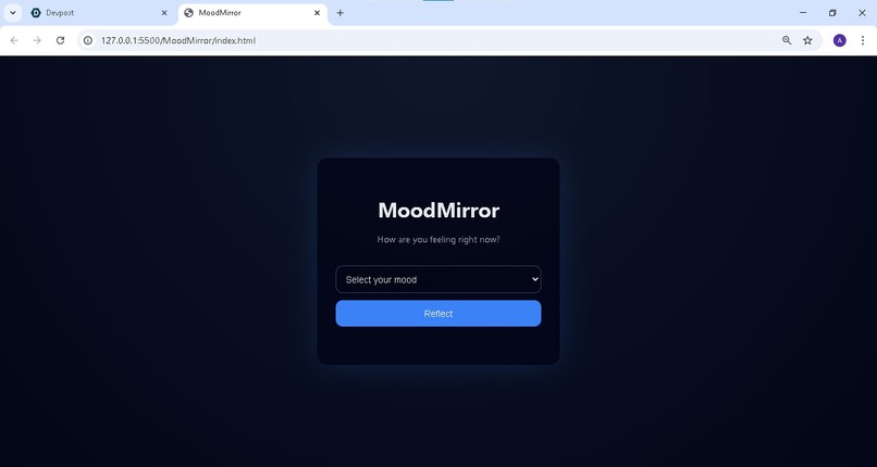 MoodMirror – screenshot 2