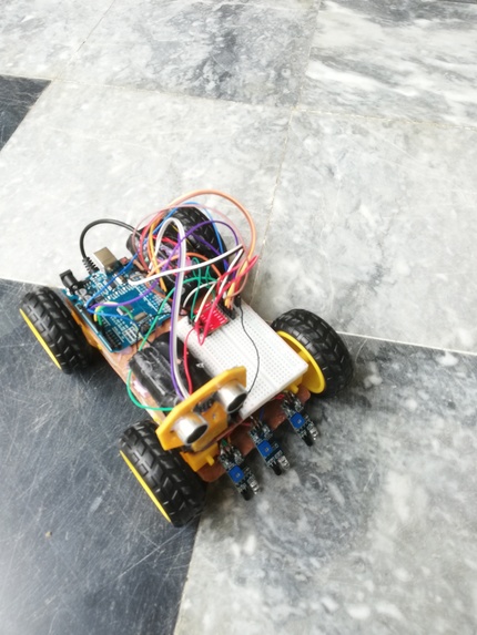 Black line Detector RoboCar – screenshot 1