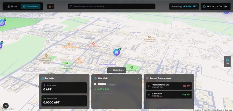 FractionRealmRise: Unlocking Finance with AI & RWAs – screenshot 2