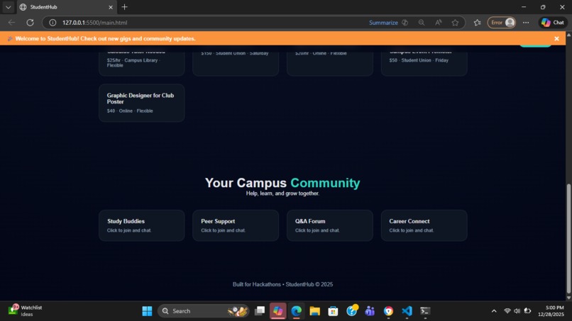 StudentHub – screenshot 3