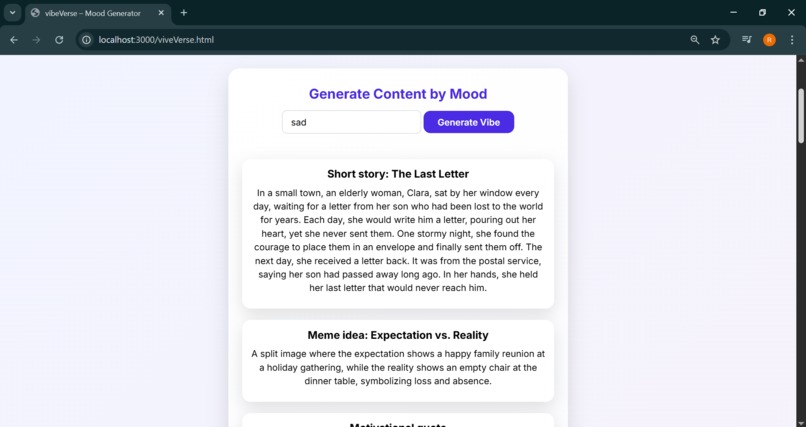 AI Idea Foundry & Vibeverse – screenshot 7