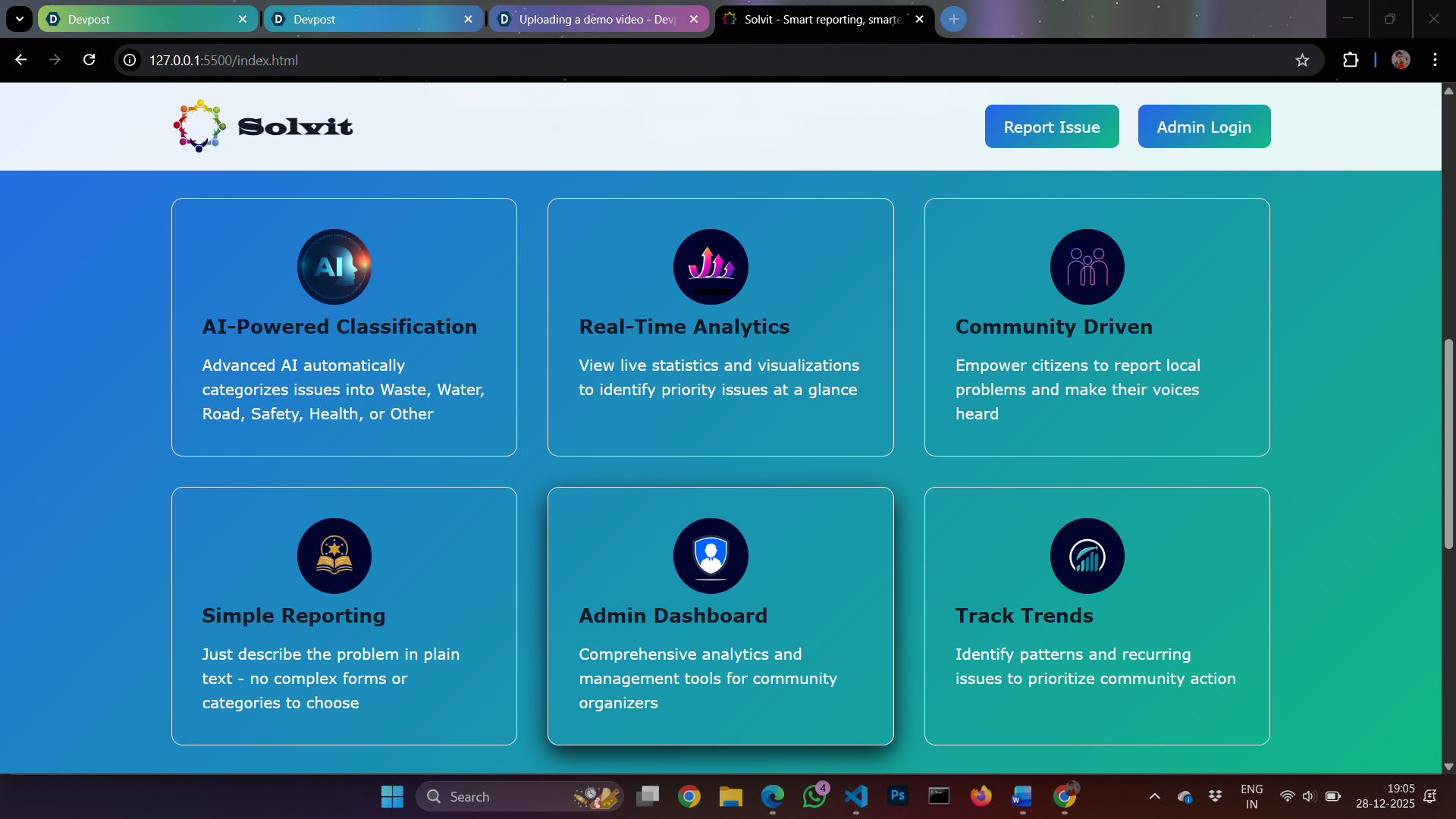 Solvit | Devpost