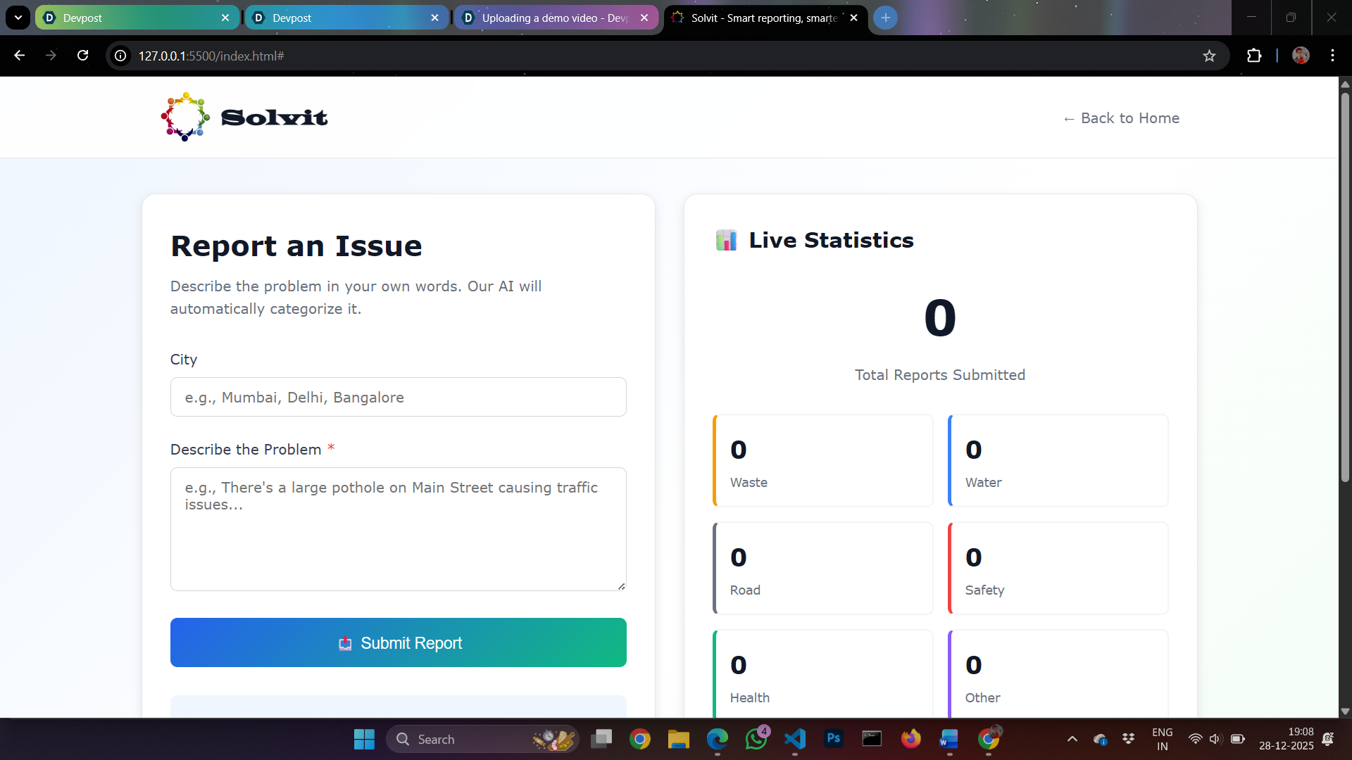 Solvit | Devpost