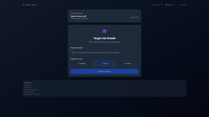 AI Powered Resume Reviewer – screenshot 2