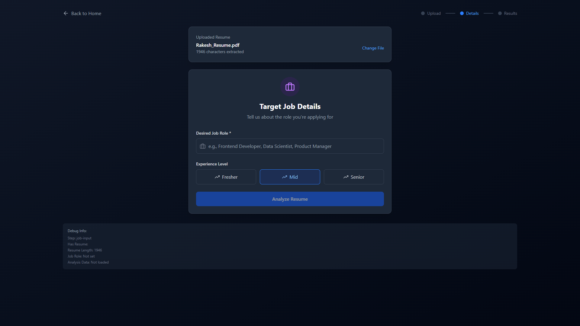 AI Powered Resume Reviewer | Devpost