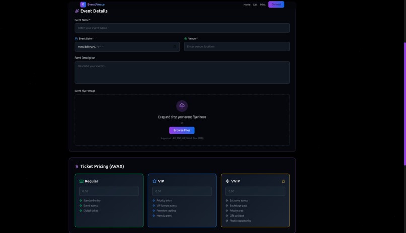 Event-vax – screenshot 3