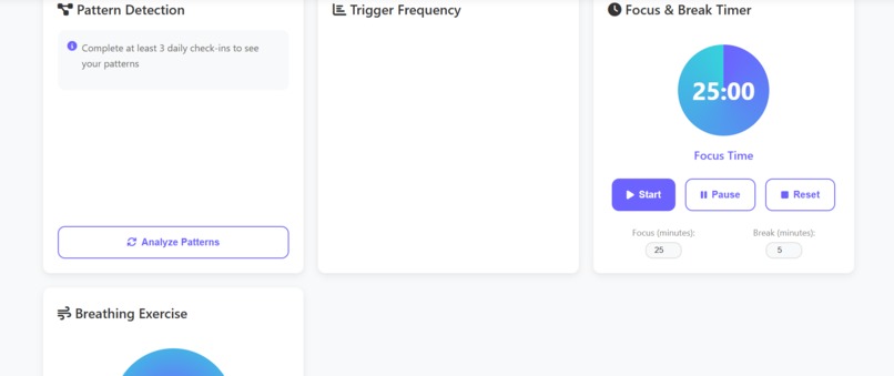 mindfix-stress-detector – screenshot 2