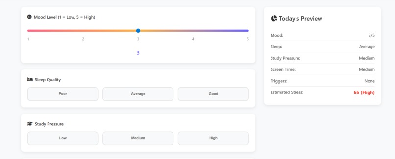 mindfix-stress-detector – screenshot 3