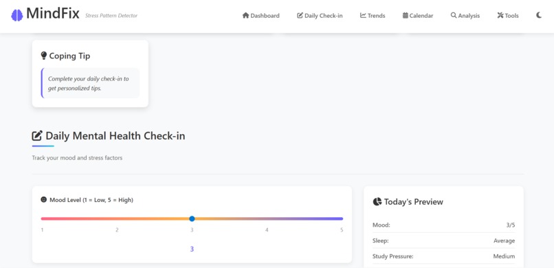 mindfix-stress-detector – screenshot 4