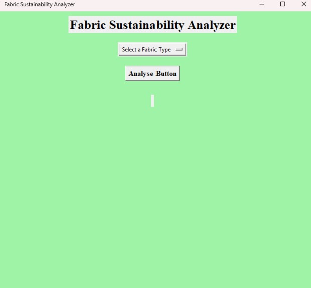 Fabric Sustainability Analyzer – screenshot 2