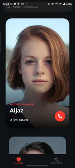 Easy contacts – screenshot 1