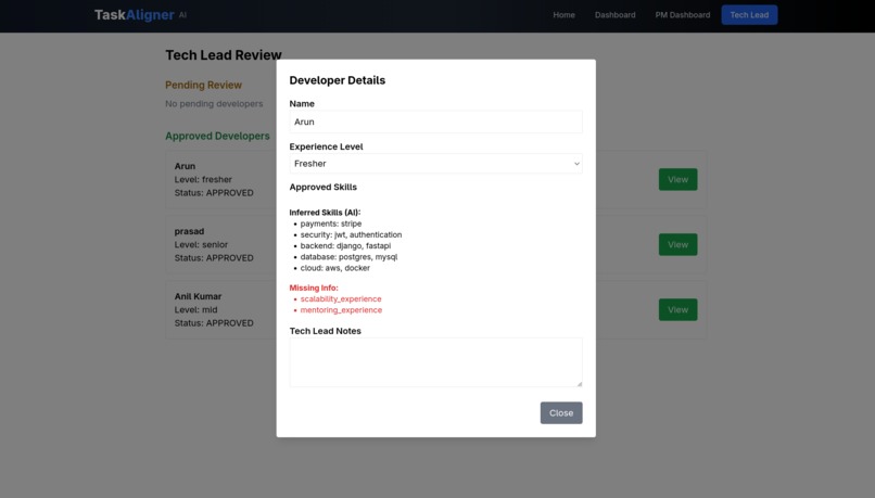 TaskAligner Ai – screenshot 6
