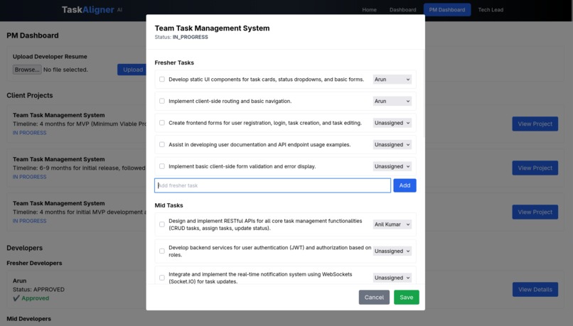 TaskAligner Ai – screenshot 5