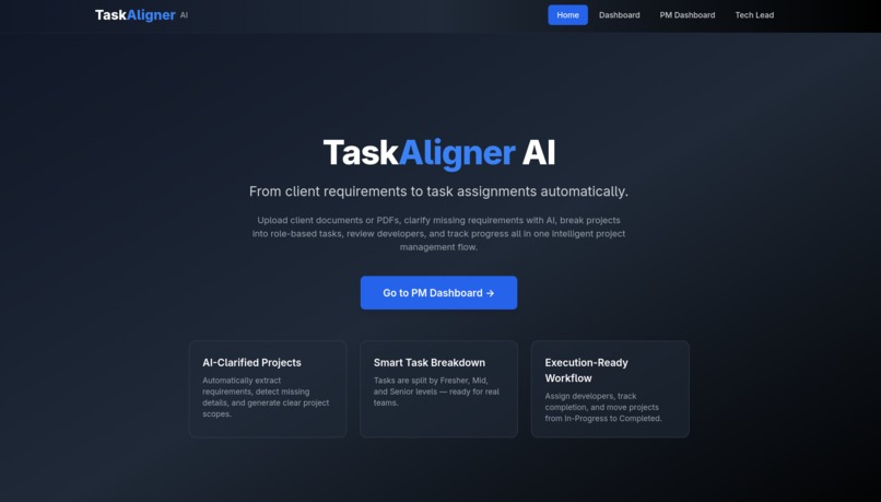 TaskAligner Ai – screenshot 1