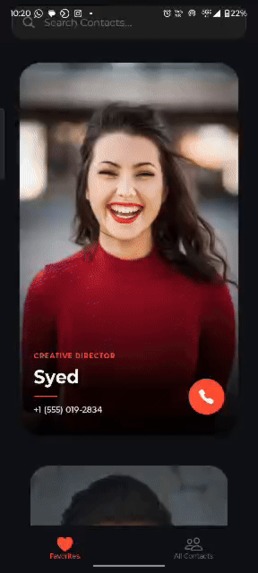 Easy contacts – screenshot 2
