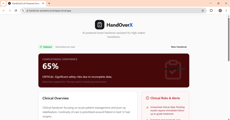 HandOverX – screenshot 3