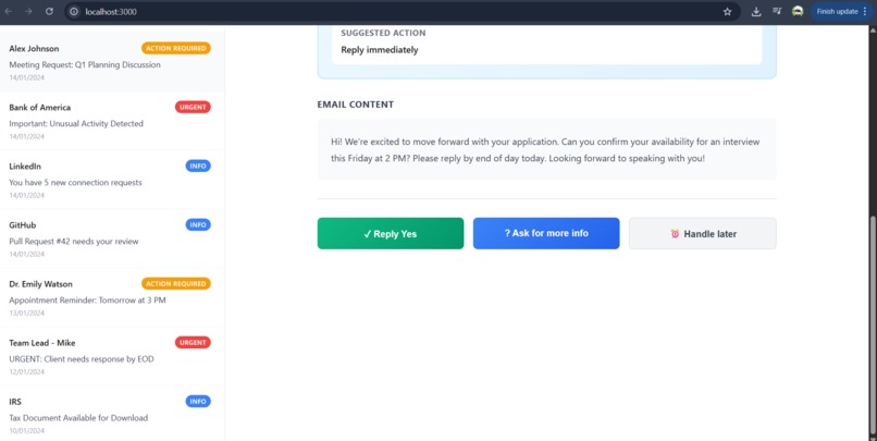 ZeroInbox AI – screenshot 3
