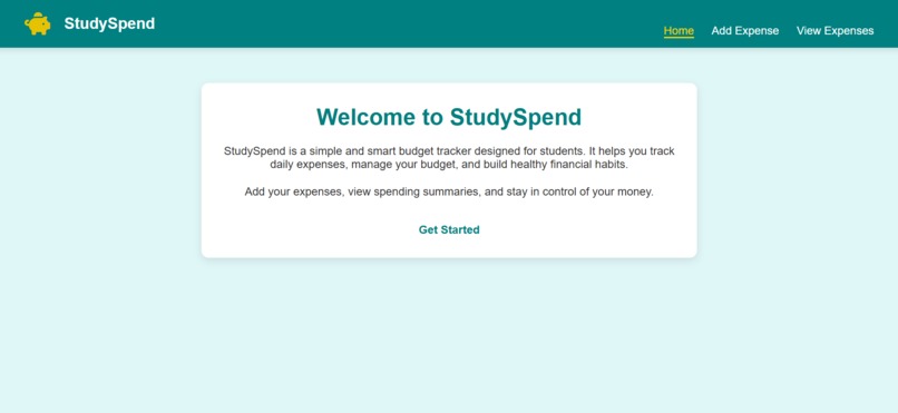StudySpend – screenshot 1