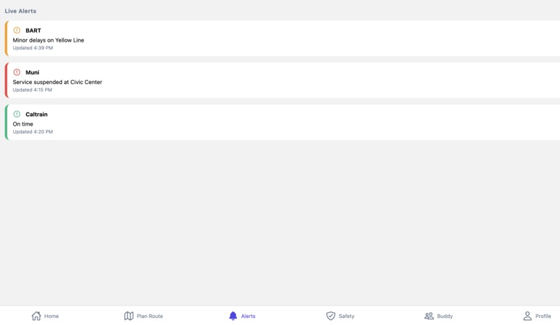 Bayroute AI Project – screenshot 3